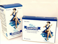 Blue Diamond For Men - természetes étrend-kiegészítő növényi kivonatokkal (8 db) kép