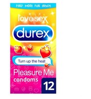 DUREX Emoji PleasureMe - bordás-pontozott óvszer (12 db) kép