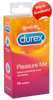 Durex Pleasure Me - bordás-pontozott óvszer (10 db) kép