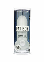 Fat Boy Original Ultra Fat - péniszköpeny (15 cm) - tejfehér kép