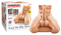 Fuck Me Silly - térdelő férfi torzó maszturbátor kép