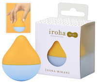 Iroha mini - picurka vibrátor (narancs/kék) kép