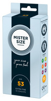 Mister Size vékony óvszer - 53mm (10 db) kép