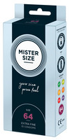 Mister Size vékony óvszer - 64mm (10 db) kép