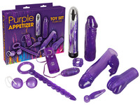 Purple Appetizer - szexjáték szett (9 részes) kép