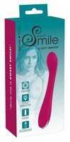 SMILE G-spot - akkus, redős G-pont vibrátor (lila) kép