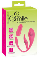 SMILE - akkus, rádiós vibrációs tojás (pink) kép
