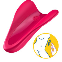 Satisfyer High Fly - akkus, vízálló csikló vibrátor (magenta) kép