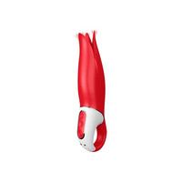 Satisfyer Power Flower - akkus, vízálló vibrátor (piros) kép