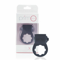 Screaming PrimO Tux  - vízálló péniszgyűrű (fekete) kép