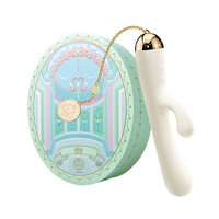 ZALO Ichigo Rabbit - akkus, luxus, csiklókaros vízálló vibrátor (fehér) kép