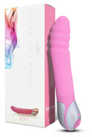 Zest - bordás G-pont vibrátor - pink (Vibe Therapy) kép