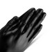 BUTTR Double Trouble - tapadótalpas dupla kézfej dildó (fekete) kép