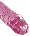 Icicles No. 86 - péniszes üveg dildó (pink) kép