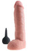 King Cock 11 - élethű spriccelő dildó (28 cm) - natúr kép