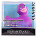 My Duckie Classic 2.0 - játékos kacsa vízálló csiklóvibrátor (lila) kép