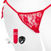 MySecret Screaming Panty - akkus, rádiós vibrációs tanga (piros) kép