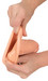 Nature Skin - hosszabbító, vastagító péniszköpeny (15,5 cm) kép