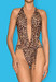 Obsessive Cancunella - nyakpántos trikini (leopárd) kép