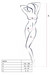 Passion BS024 - hálós-szíves, aprószemű necc szett (fehér) - S-L kép
