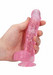 REALROCK - áttetsző élethű dildó - pink (15 cm) kép