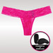 Secrets Lacy - rádiós csiklóvibrátor tangával (pink) kép