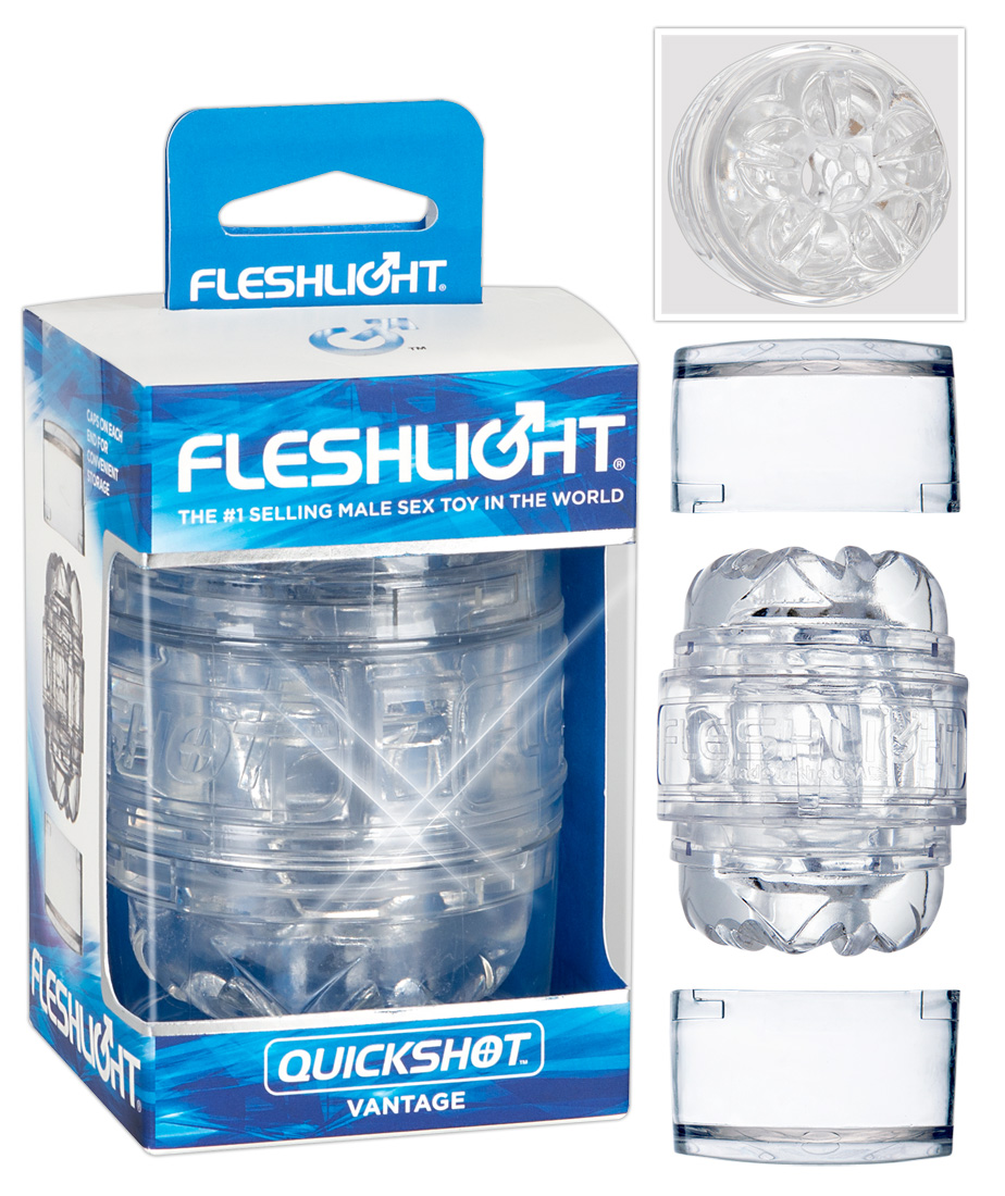 Fleshlight Quickshot Vantage - utazó maszturbátor kép