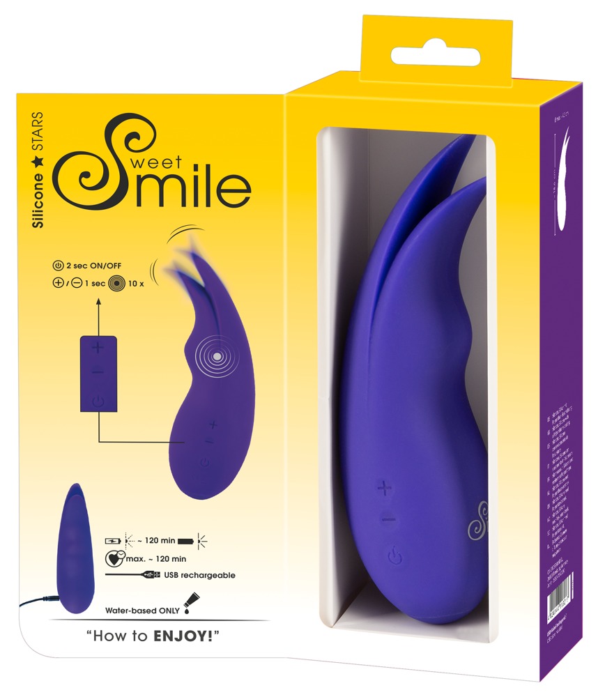 SMILE Multi - akkus csiklóvibrátor (lila) kép